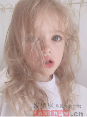 Blond Little Angel Hairstyle